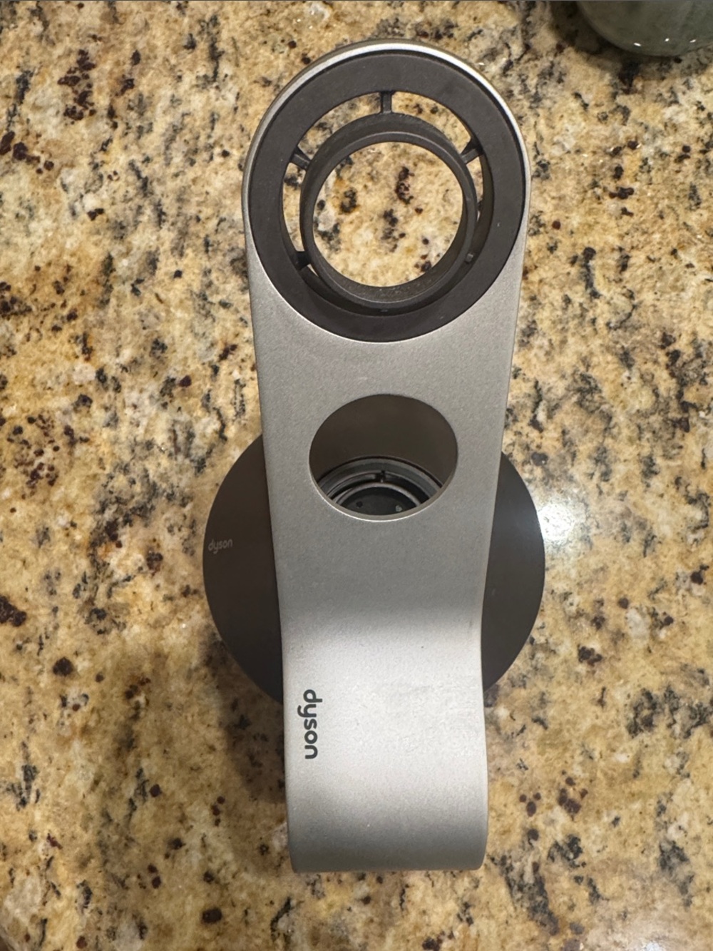 Dyson Silver and Dark Gray Hair Tool Holder
